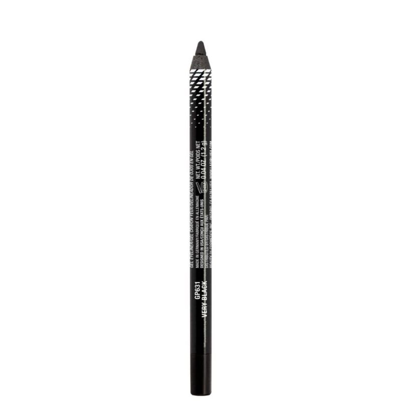 Lápiz delineador en gel L.A. Girl GP631 Negro intenso