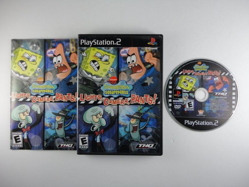 Videojuego THQ SpongeBob PS2: Luces Cámara Pantalones