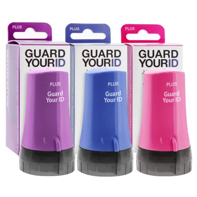 Pack combo de sello de goma PLUS Guard Your ID