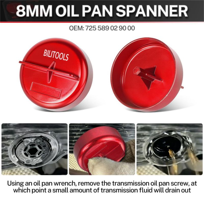 Kit de Herramientas de Relleno de Transmisión BILITOOLS 7 Piezas de Aluminio