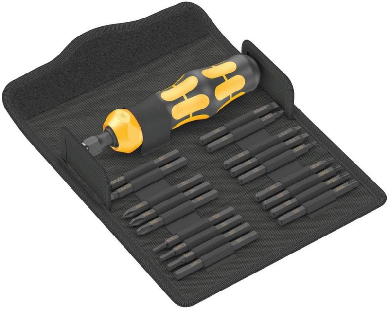 Juego de Destornilladores Wera 19 Piezas Negro Amarillo