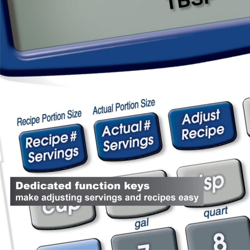 Calculadora Calculated Industries 8300 KitchenCalc con Temporizador