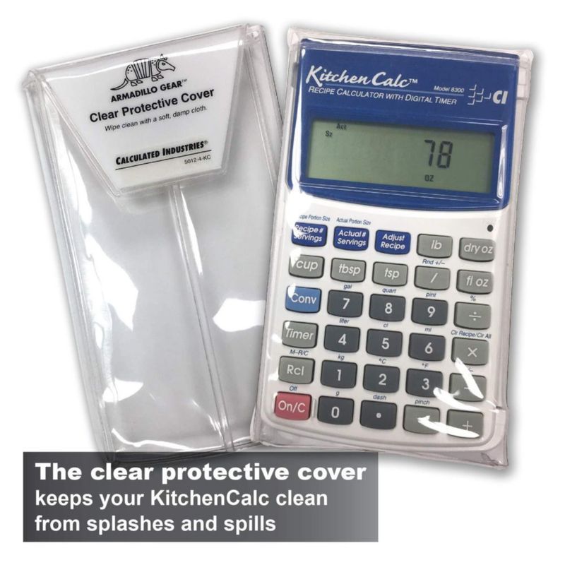 Calculadora Calculated Industries 8300 KitchenCalc con Temporizador