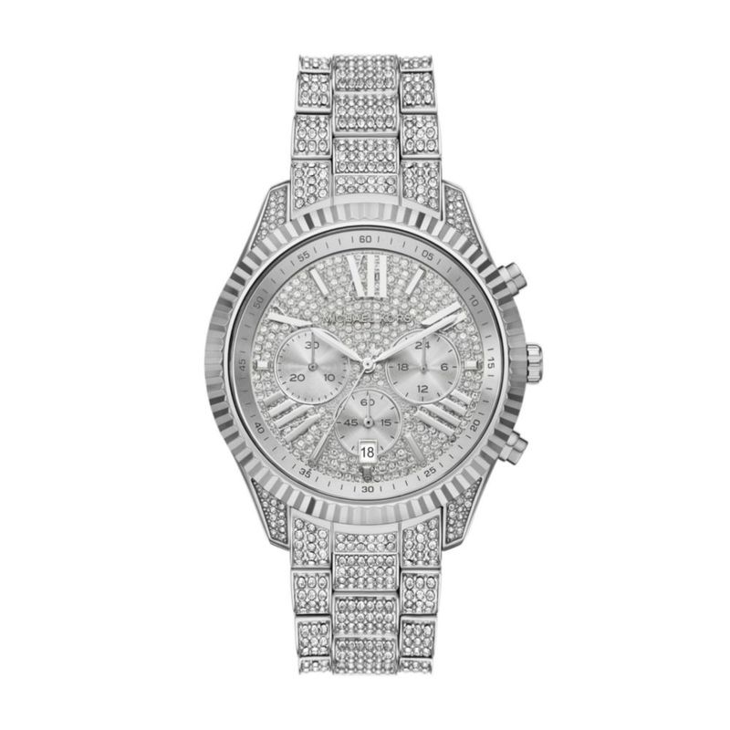 Reloj de mujer Michael Kors Lexington Cronógrafo de acero inoxidable (Modelo: MK4972)