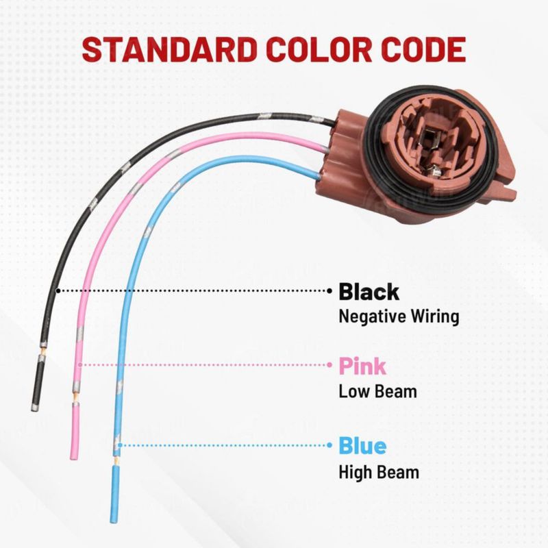 Adaptador de Conector de Arnés RED WOLF 3157/3156 (2 unidades)