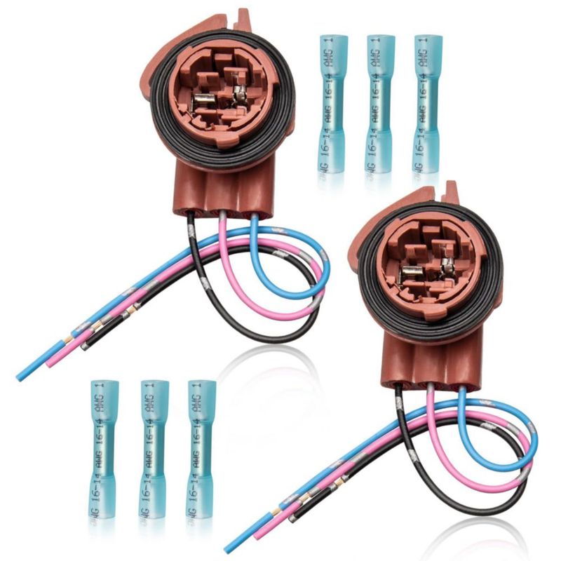 Adaptador de Conector de Arnés RED WOLF 3157/3156 (2 unidades)