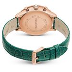 Reloj Swarovski Octea Chrono de Cuero Verde fabricado en Suiza