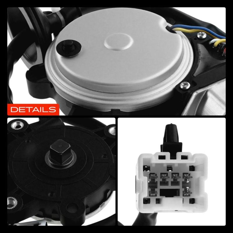 Motor de ventana eléctrica A-Premium de 6 pines con función anti‑clip