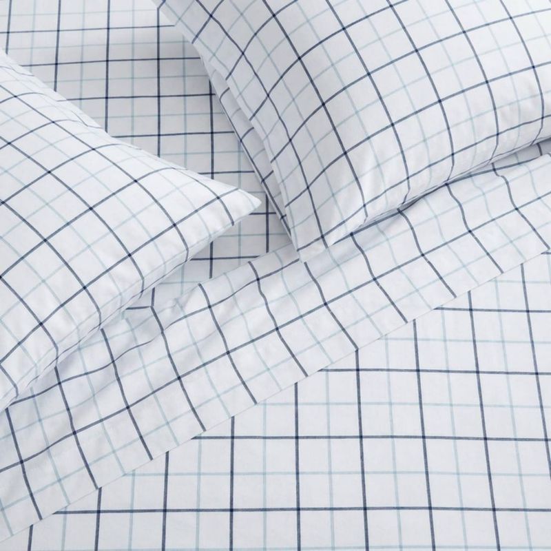 Juego de sábanas Nautica Twin/Twin XL de poliéster color azul Clarkson