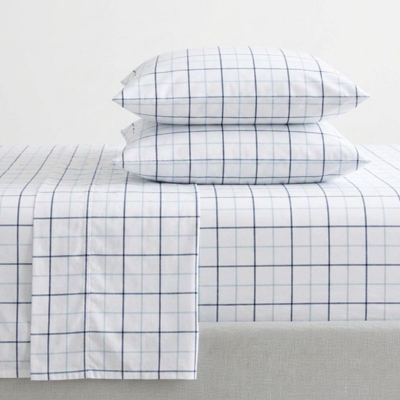 Juego de sábanas Nautica Twin/Twin XL de poliéster color azul Clarkson