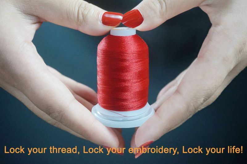 YARN Nuevo Brothread Kit de 64 Bobinas de 1000 m de Hilo de Poliéster para Bordado