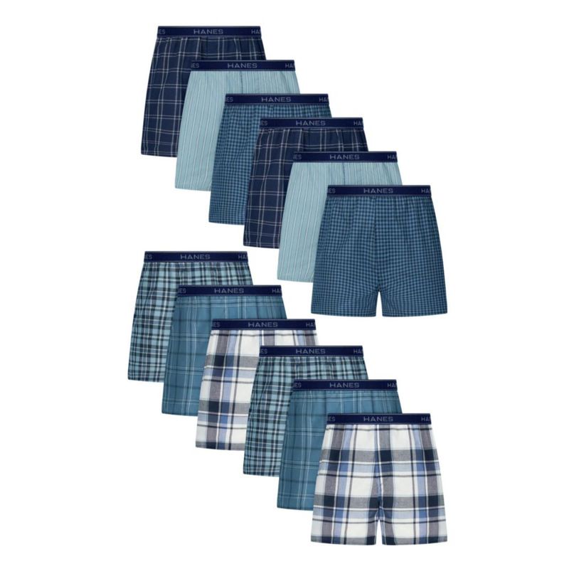 Calzoncillos Hanes de Mezcla de Algodón con Control de Humedad - Pack de 6