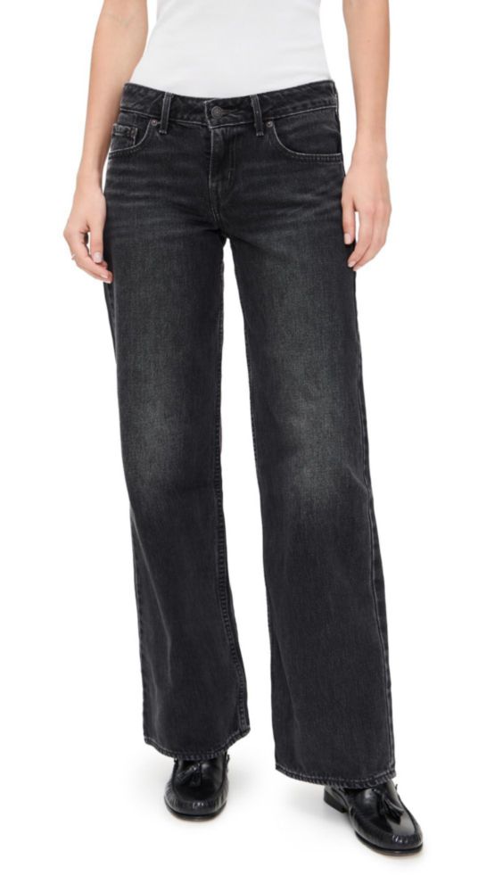 Pantalones vaqueros Levi's Mujer Low Loose 30x32 Tech Storm