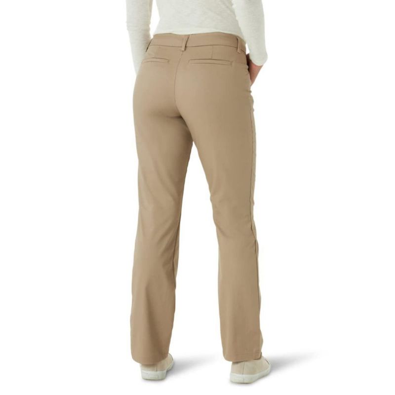 Pantalones Lee Corte Relajado Pierna Recta 74 cm Lino