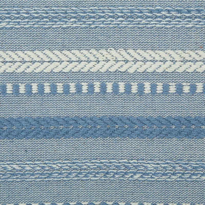 Caminero de Mesa DII 38x183 cm con Flecos Stonewash Blue
