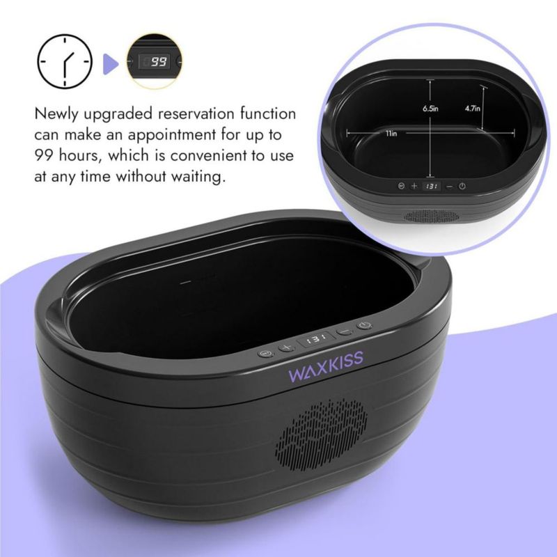 Máquina de cera de parafina Waxkiss 3 L para manos y pies kit de baño