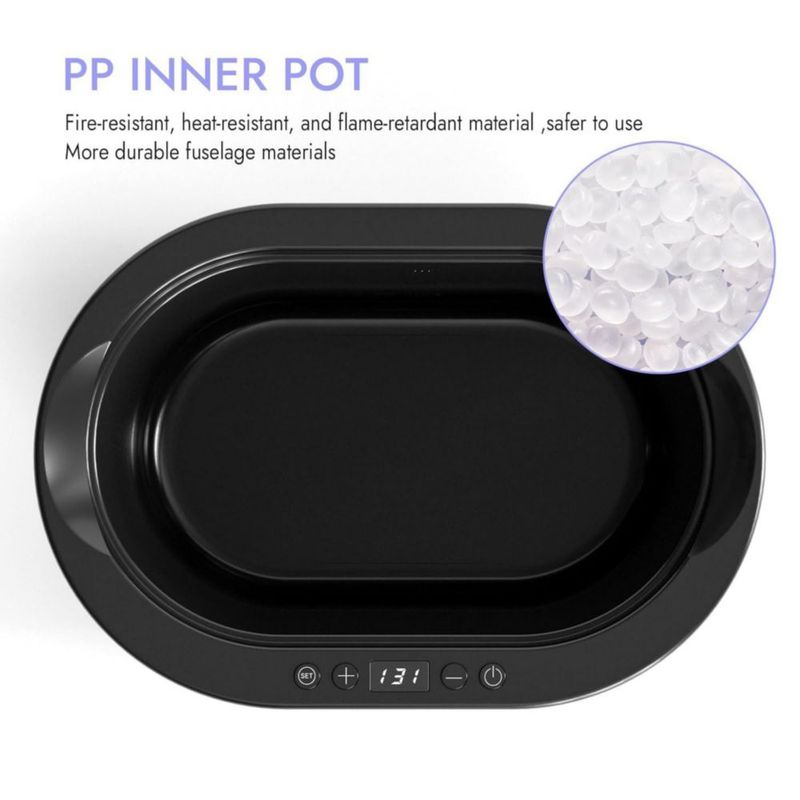 Máquina de cera de parafina Waxkiss 3 L para manos y pies kit de baño