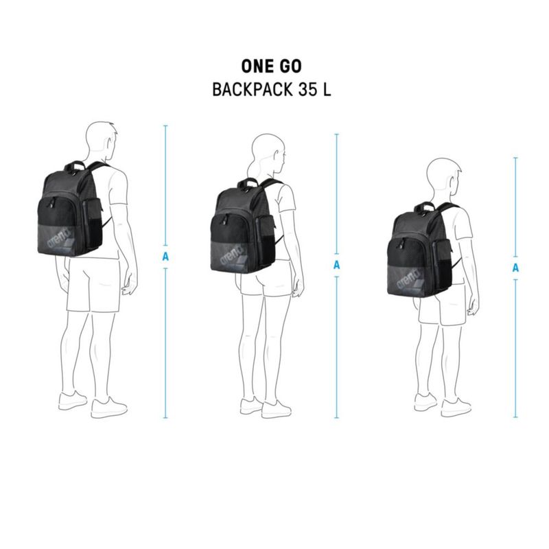 Mochila ARENA One Go 35L Azul Real Multideporte