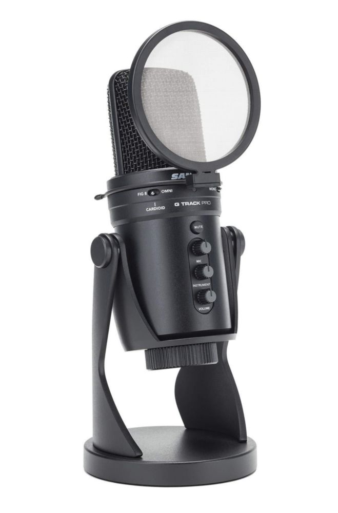 Pop Filter Samson para micrófono de condensador USB G-Track Pro Studio
