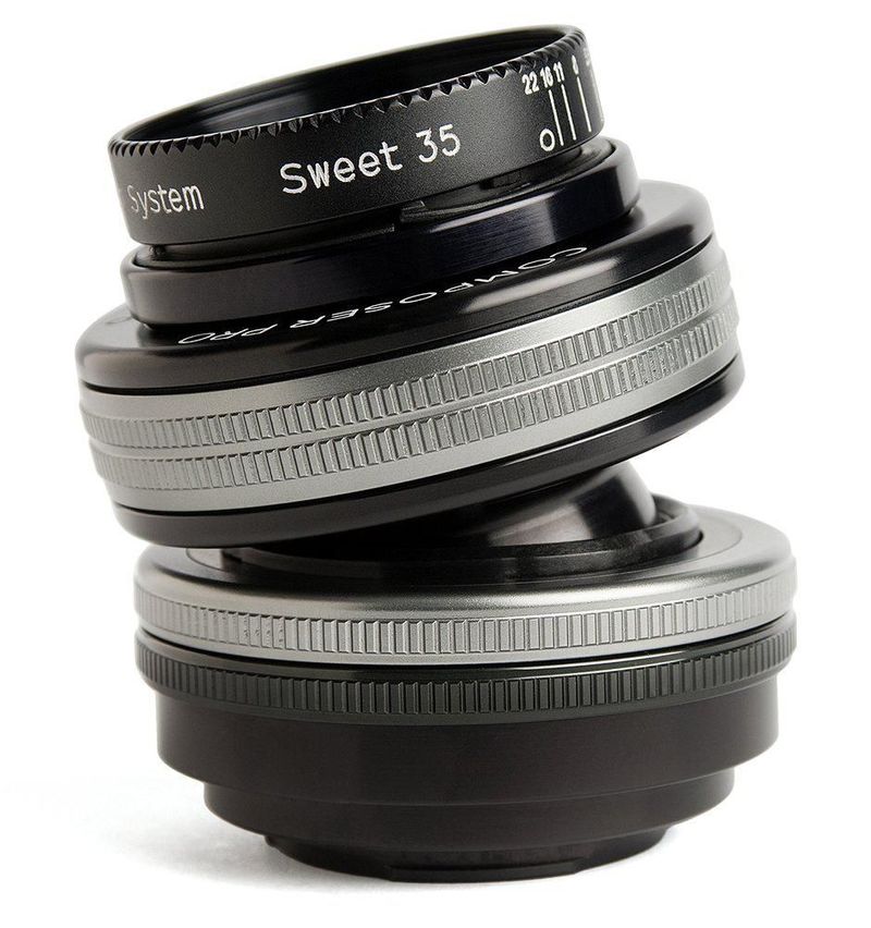 Objetivo para cámara Lensbaby Composer Pro II Canon EF negro