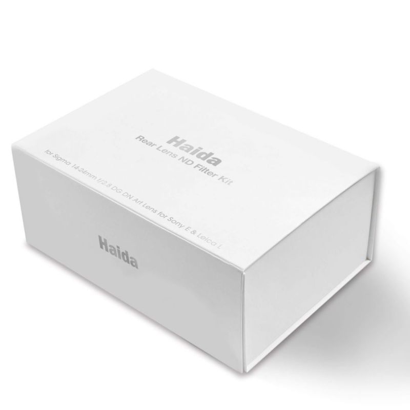Kit de filtros Haida HD4567 con lente trasera ND 4 para Sigma 14-24 mm