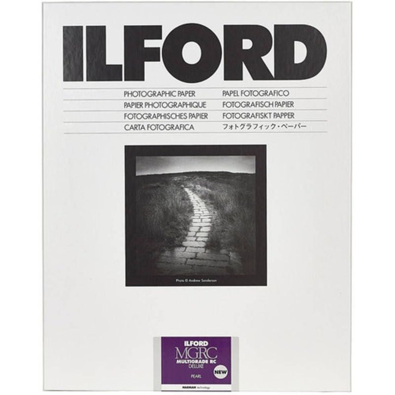 Papel Fotográfico Ilford 25x30 cm Perla 190 g/m² 50 Hojas
