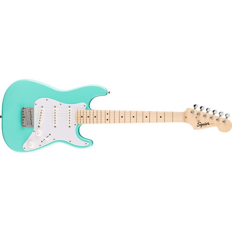 Guitarra Fender Squier Mini Stratocaster Verde – Paquete