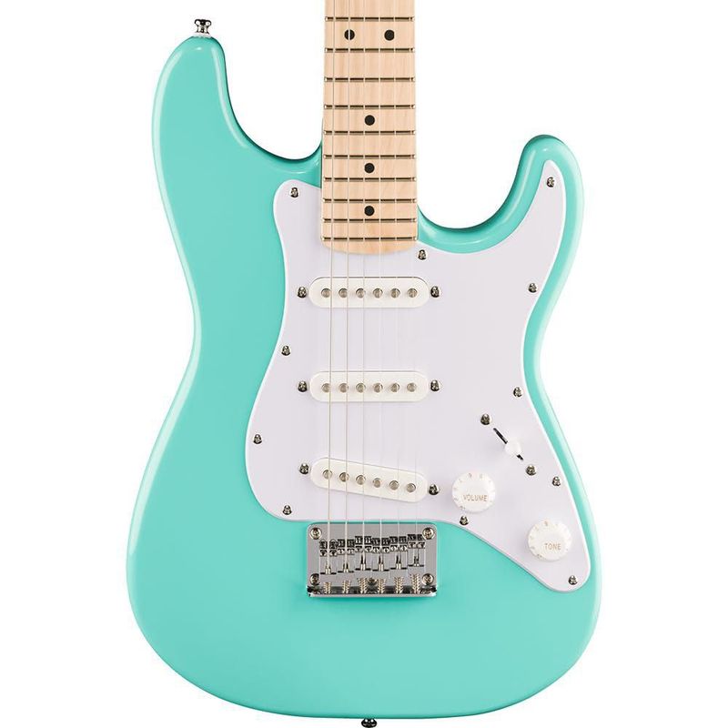 Guitarra Fender Squier Mini Stratocaster Verde – Paquete
