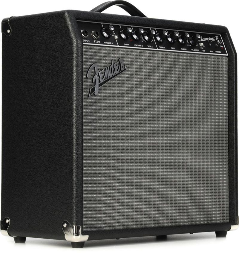 Amplificador de guitarra Fender Champion II 50 50 W con 2 años de garantía