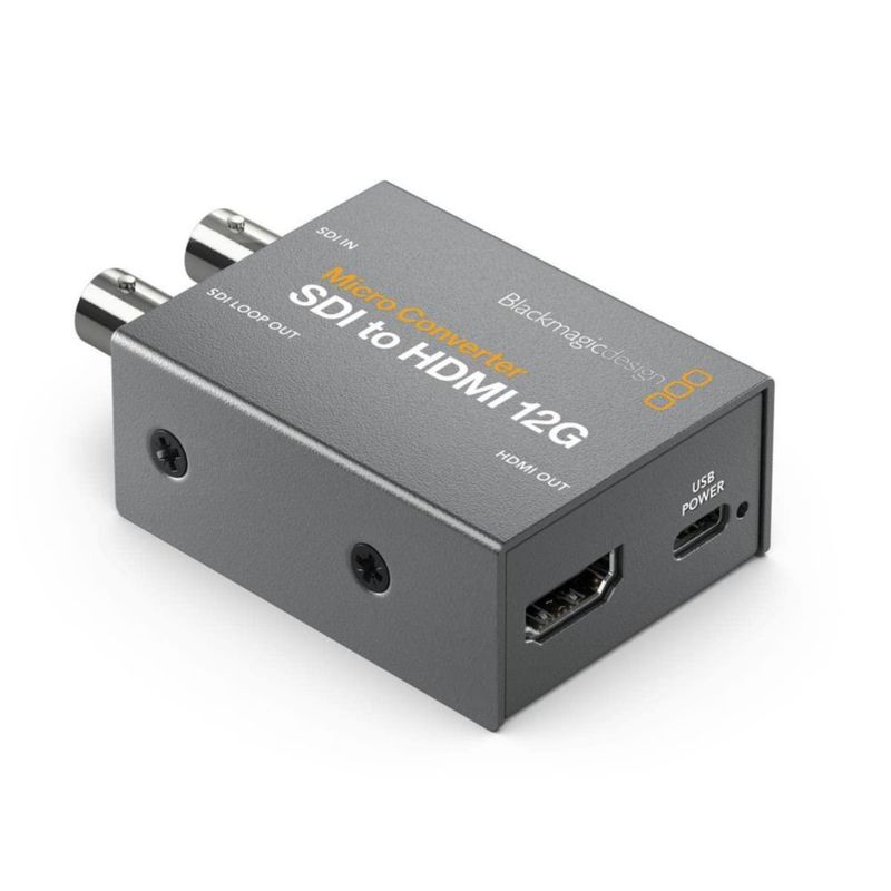 Conversor Blackmagic Design Micro Bidireccional SDI/HDMI 12G