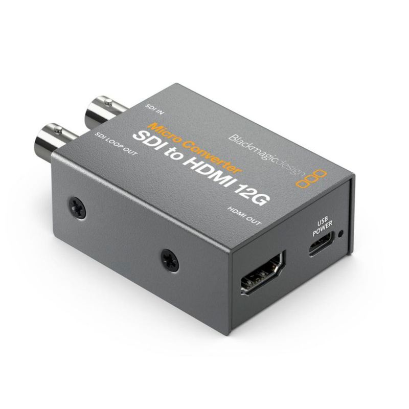 Conversor Blackmagic Design Micro Bidireccional SDI/HDMI 12G