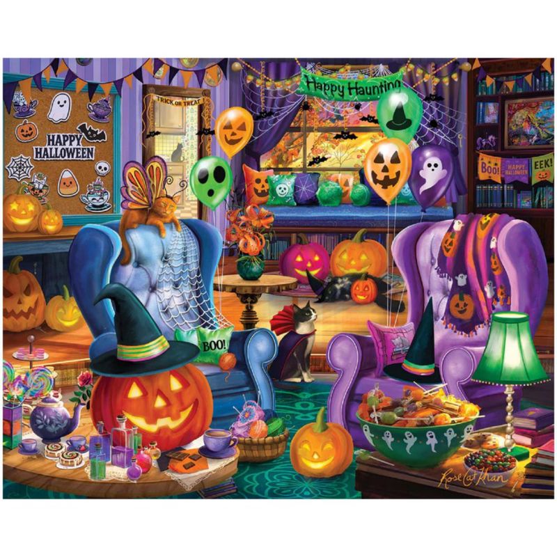 Rompecabezas White Mountain 1000 piezas 61 × 76 cm Halloween
