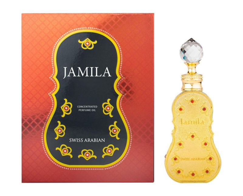 Perfume Swiss Arabian Jamila Luxury fragancia personal de 15 ml