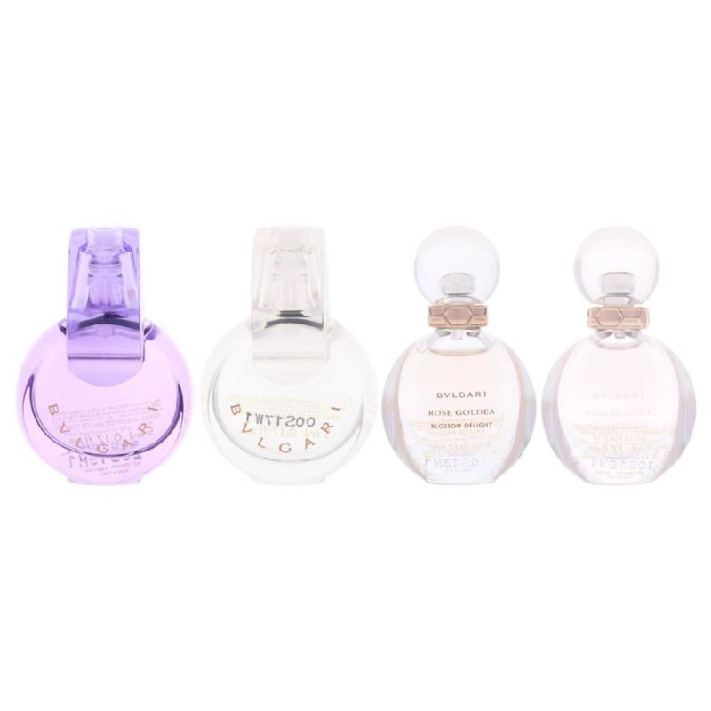 Set de Fragancias BVLGARI 4×17 ml Rose Goldea y Omnia