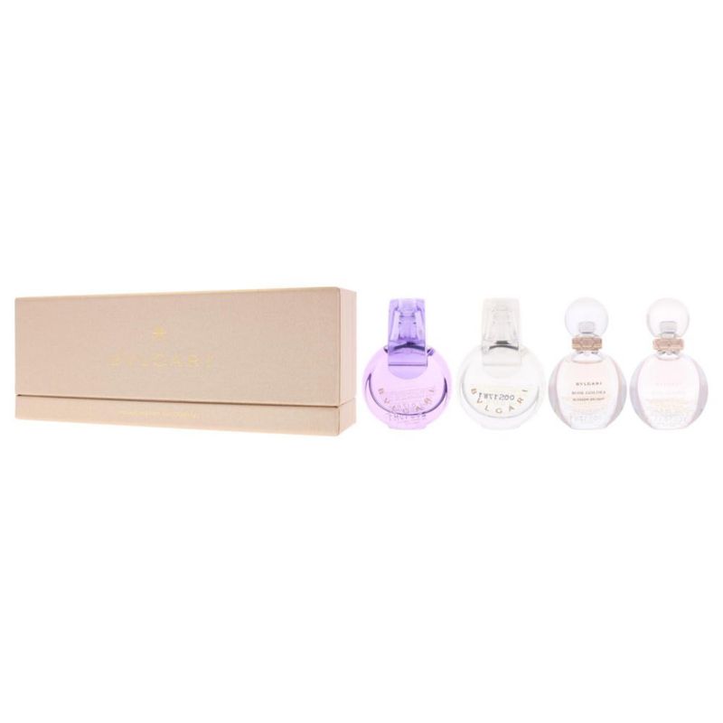 Set de Fragancias BVLGARI 4×17 ml Rose Goldea y Omnia