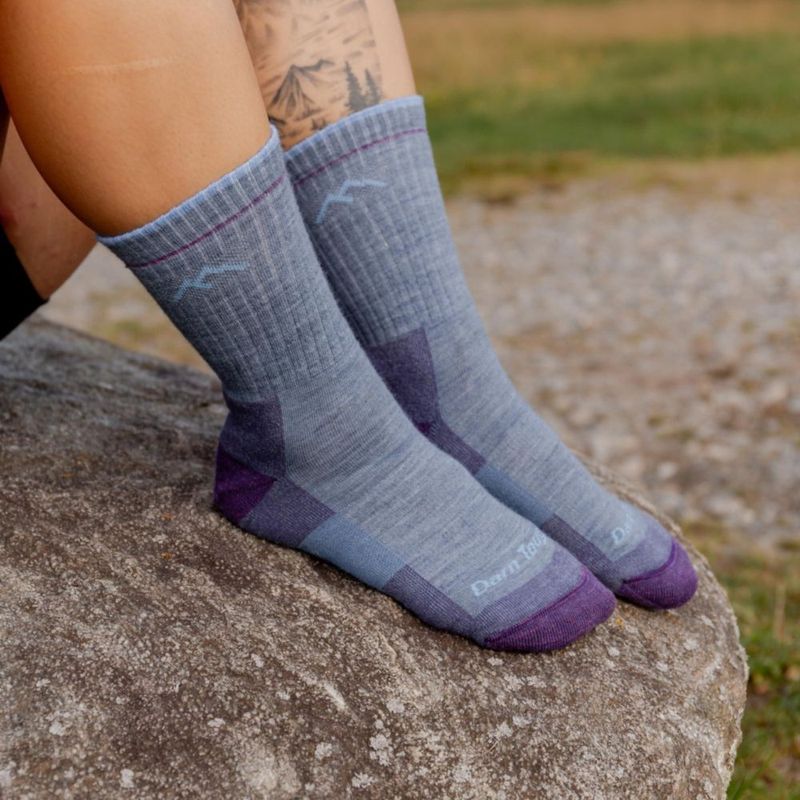Calcetines de senderismo Darn Tough Vermont de lana merino para mujer