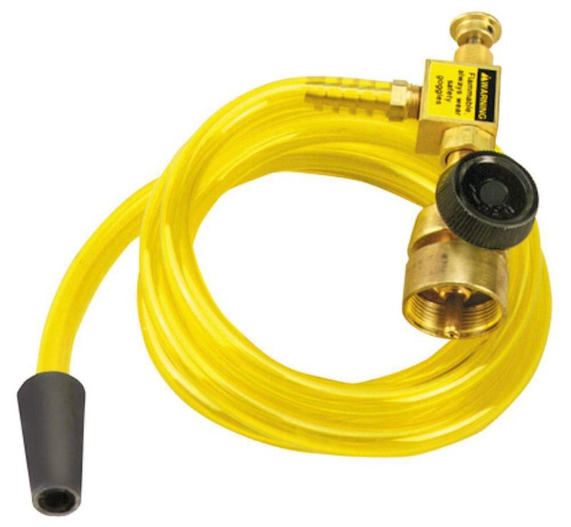 Kit de Enriquecimiento de Propano OTC 7148 – Válvula de Control de Flujo y Adaptador de Manguera
