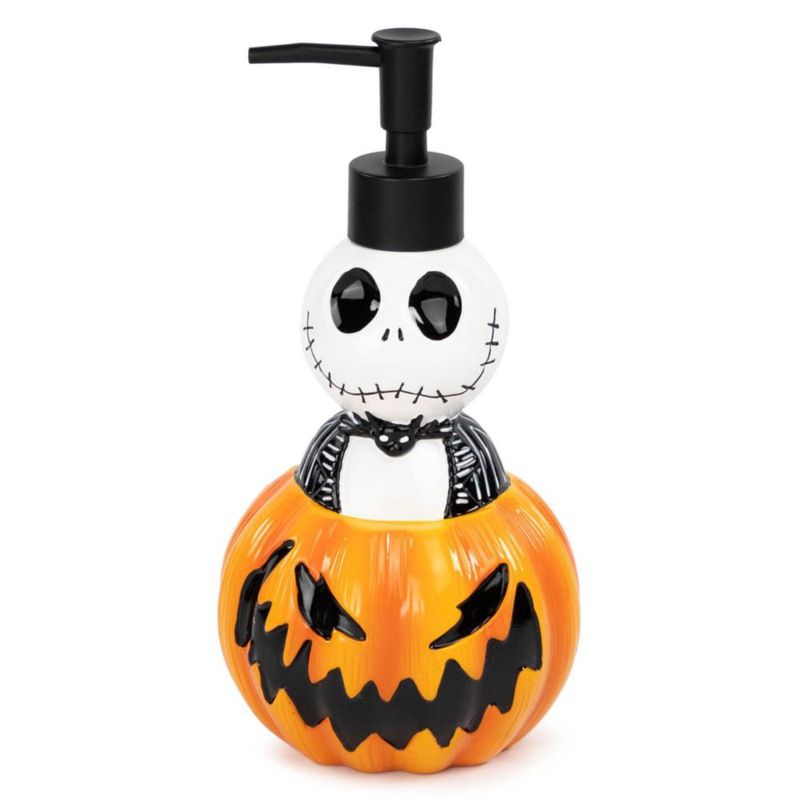 Dispensador de jabón Jay Franco 20 x 13 x 10 cm 420 ml Jack Skellington