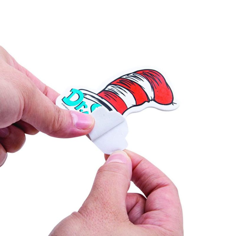 Paquete de 72 pegatinas de espuma multicolores Fun Express Dr. Seuss