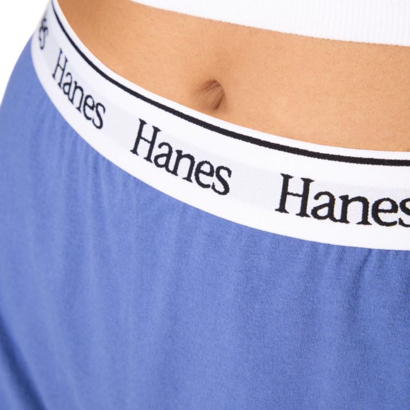 Pantalones Cortos de Pijama Hanes Pack de 2 Conjunto Cómodo para Mujer