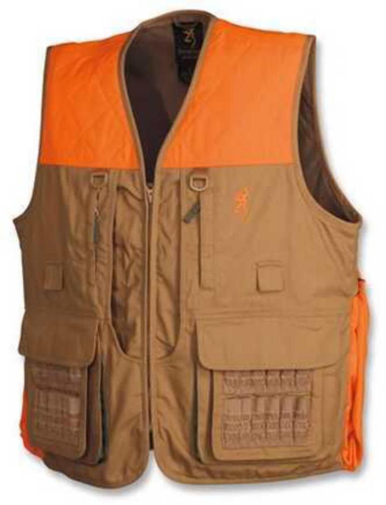 Chaleco de caza Browning Upland color campo talla mediana