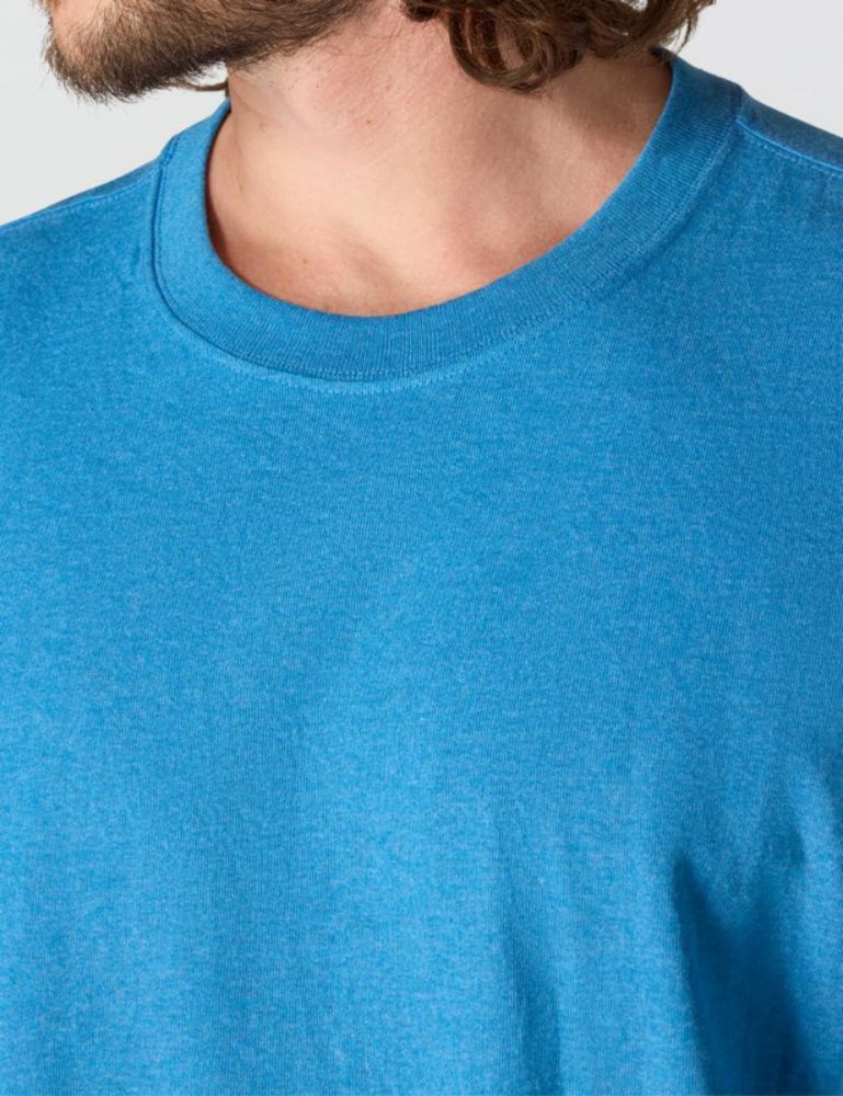 Camiseta de manga larga Carhartt Dearborn LS Logo Azul Horizonte Talla Grande