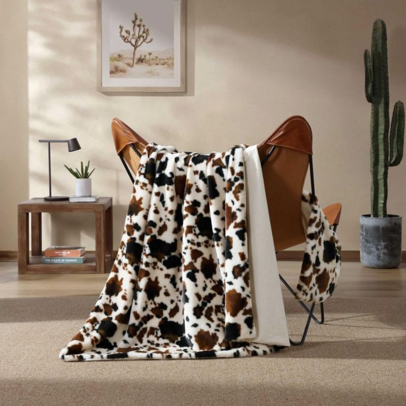 Manta Wrangler reversible 132 × 178 cm de pelaje sintético