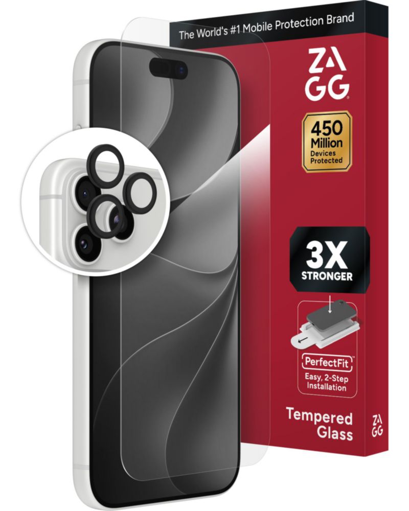 Protector de pantalla ZAGG iPhone 18 Pro Max Glass+
