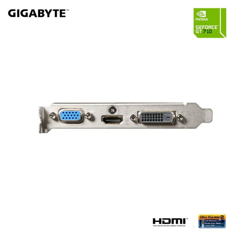 Tarjeta gráfica de vídeo GIGABYTE GV-N710D3-2GL REV2.0 2GB RAM DDR3