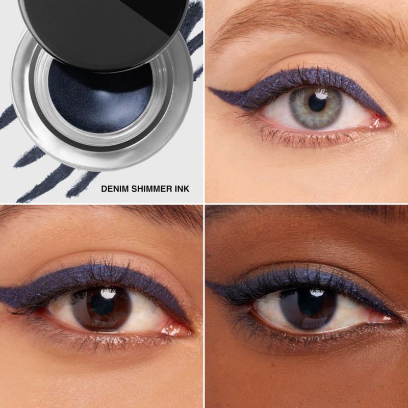 Delineador de ojos Bobbi Brown 0.1 oz Denim Ink a prueba de agua