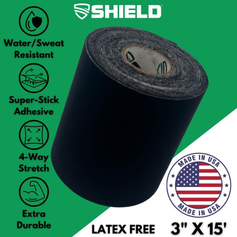 Cinta para Césped SHIELD 76 cm Negro Kit Juvenil