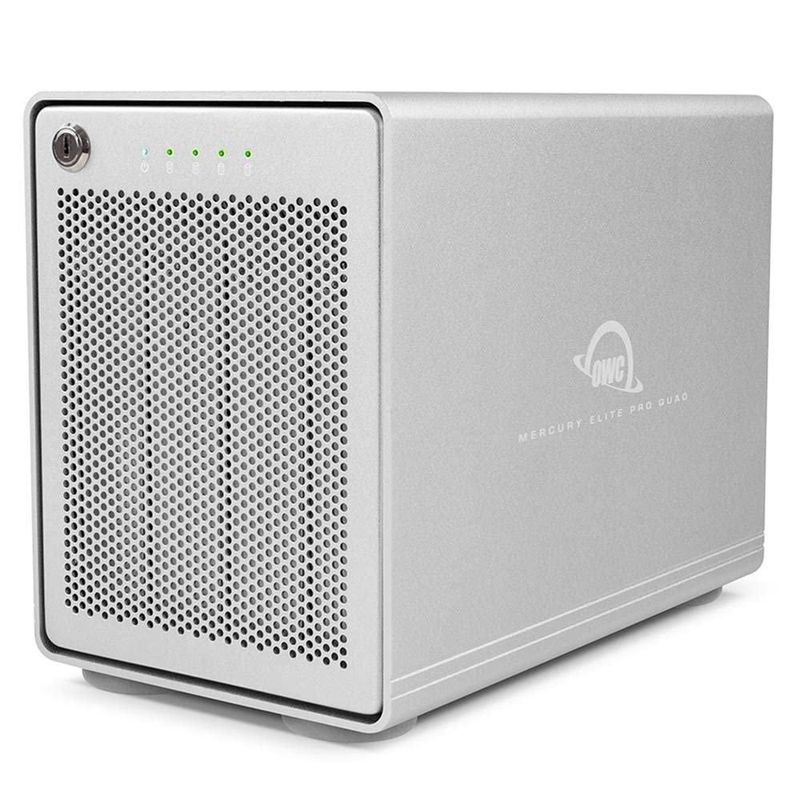 Gabinete de almacenamiento OWC Mercury Elite Pro Quad USB RAID