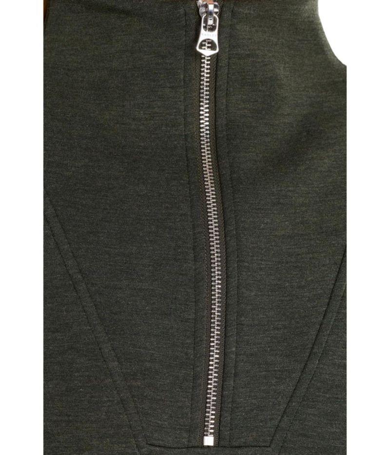 Sudadera Varley Hawley 1/2 Cremallera Olive Marl Talla Mediana