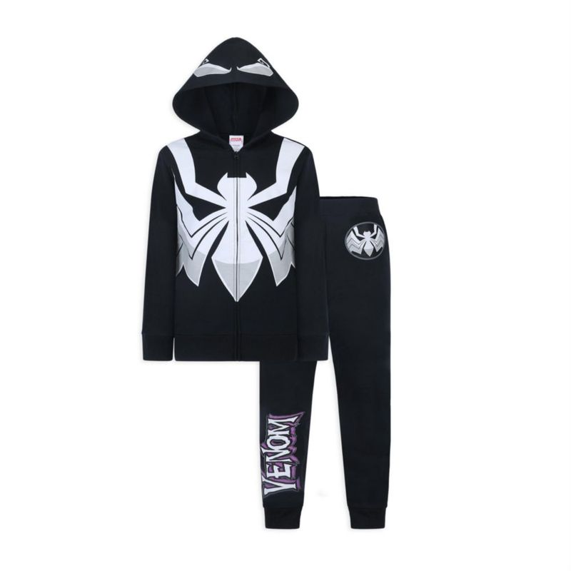 Conjunto de sudadera con capucha Marvel Miles Morales Venom para niños